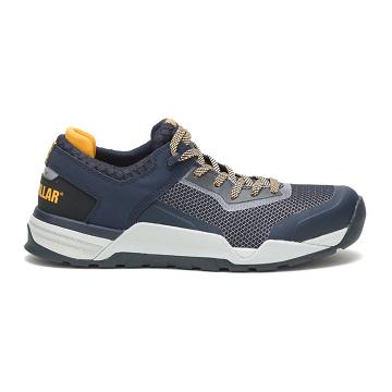 men Caterpillar Bolt Alloy Toe Work Shoes Grey | CAT402-CA