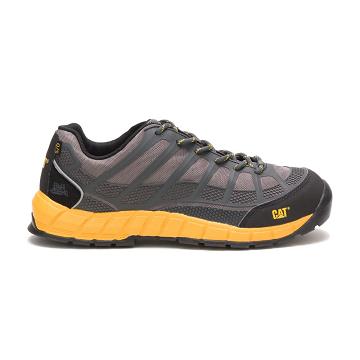 men Caterpillar Streamline Composite Toe Walking Shoes Grey | CAT363-CA