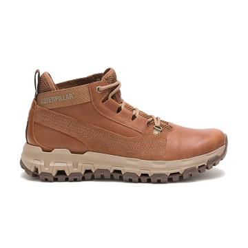men Caterpillar Urban Tracks Hiker Work Boots Coffee | CAT186-CA